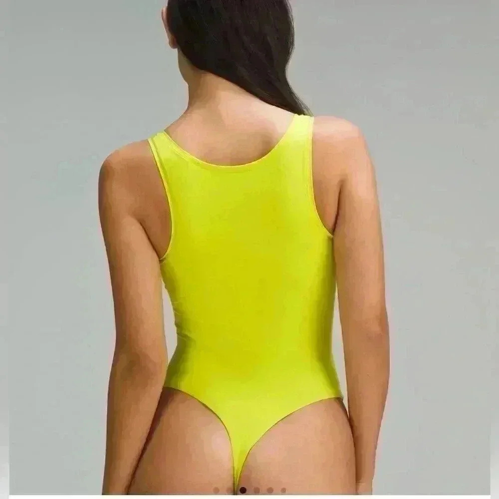 NWT LULULEMON Wundermost Ultra-Soft Nulu Square-Neck Sleeveless Bodysuit - Picture 2 of 12